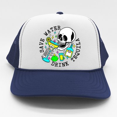 Save Water Drink Tequila Trucker Hat