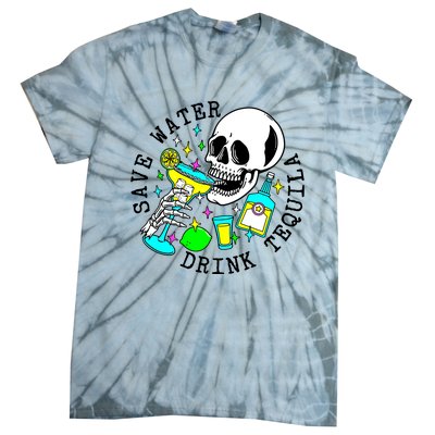 Save Water Drink Tequila Tie-Dye T-Shirt