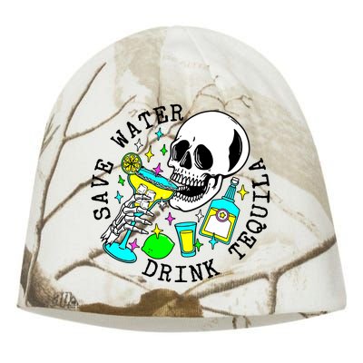 Save Water Drink Tequila Kati - Camo Knit Beanie