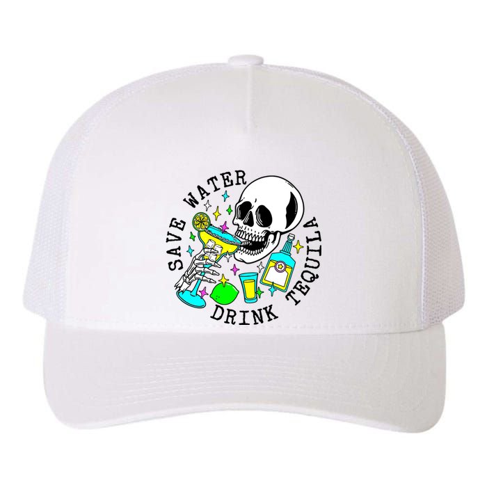 Save Water Drink Tequila Yupoong Adult 5-Panel Trucker Hat