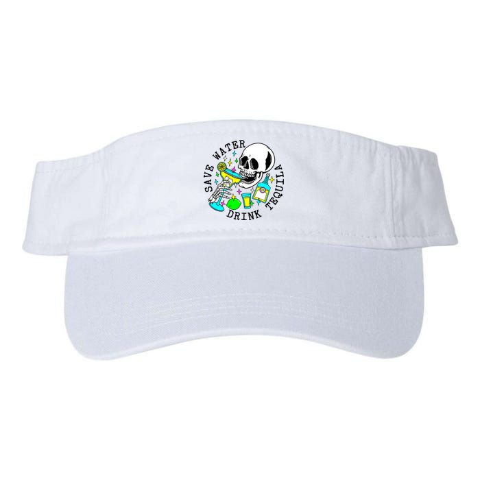 Save Water Drink Tequila Valucap Bio-Washed Visor