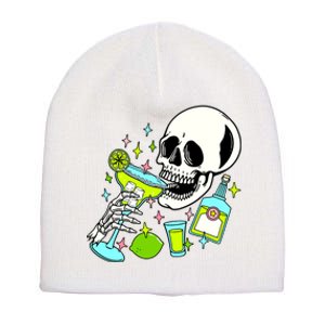 Save Water Drink Tequila Short Acrylic Beanie