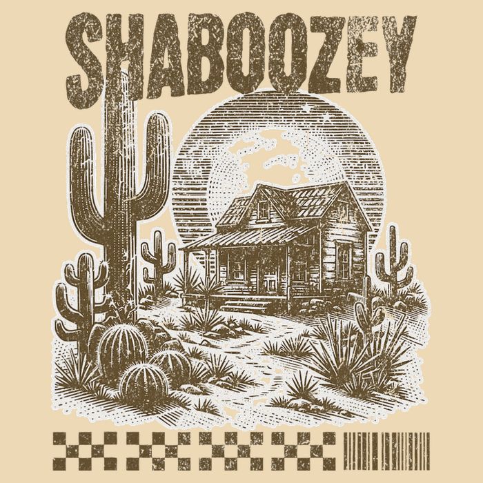 Shaboozey Western Desert Drawstring Bag