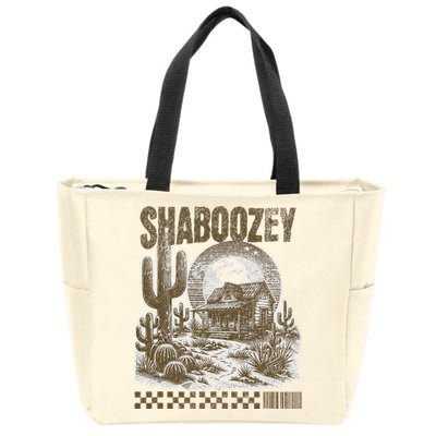 Shaboozey Western Desert Zip Tote Bag