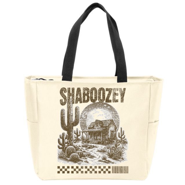 Shaboozey Western Desert Zip Tote Bag