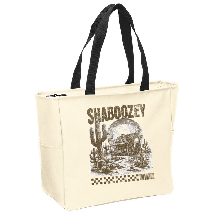 Shaboozey Western Desert Zip Tote Bag