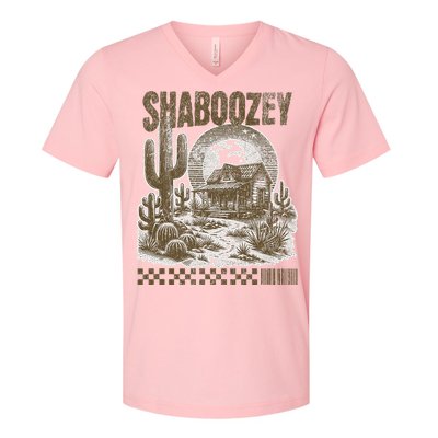 Shaboozey Western Desert V-Neck T-Shirt