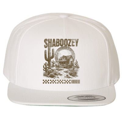 Shaboozey Western Desert Wool Snapback Cap