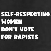 Selfrespecting Women DonT Vote For Rapists 11oz C Handle Ceramic Mug