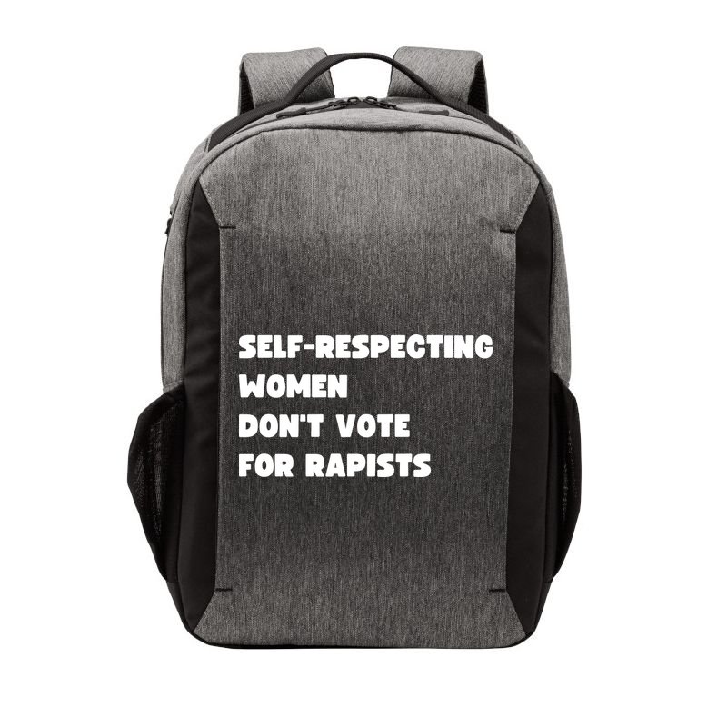 Selfrespecting Women DonT Vote For Rapists Vector Backpack