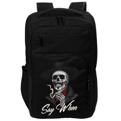 Say When Doc Holiday Impact Tech Backpack