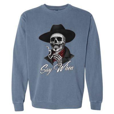 Say When Doc Holiday Garment-Dyed Sweatshirt