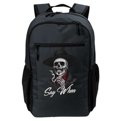 Say When Doc Holiday Daily Commute Backpack