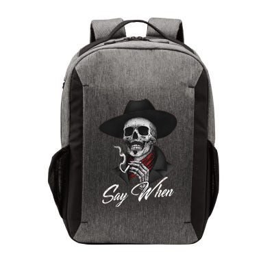 Say When Doc Holiday Vector Backpack