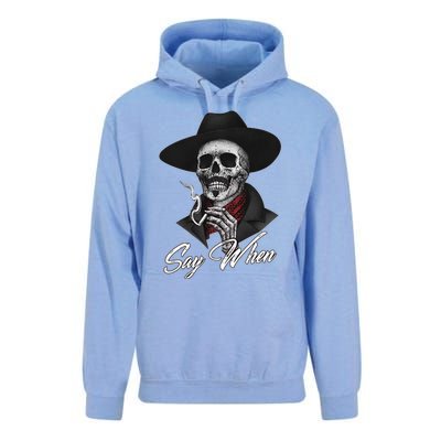 Say When Doc Holiday Unisex Surf Hoodie