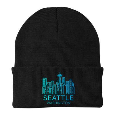 Seattle Washington Downtown Skyline Beanie