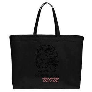 Spanish Water Dog Mom Loves Gift Cotton Canvas Jumbo Tote