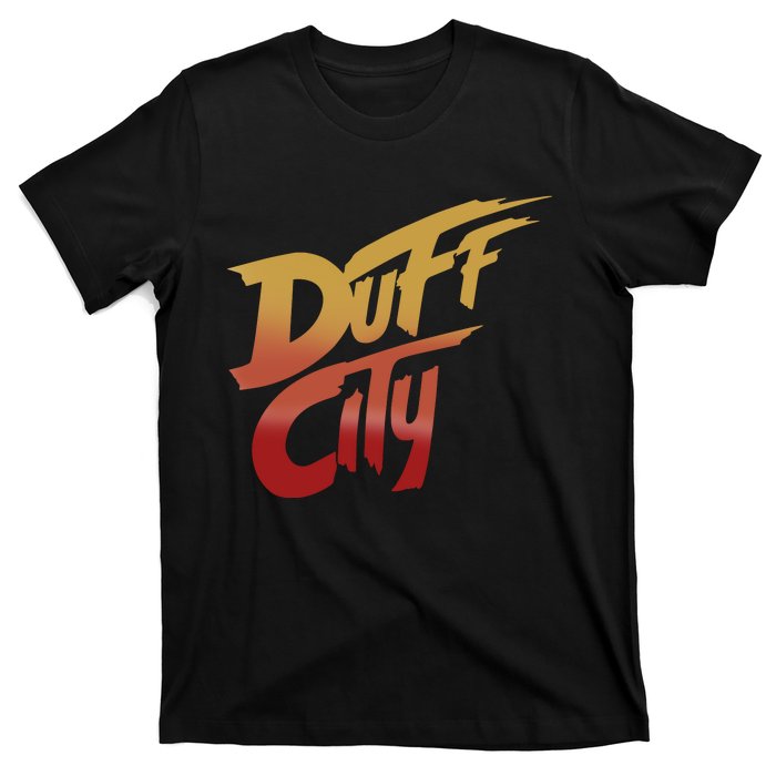 Smug Wearing Duff City T-Shirt