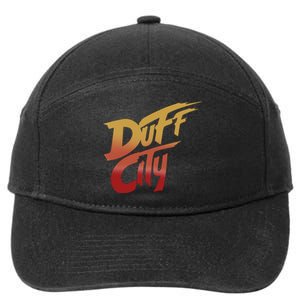 Smug Wearing Duff City 7-Panel Snapback Hat