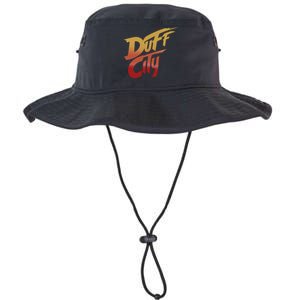 Smug Wearing Duff City Legacy Cool Fit Booney Bucket Hat