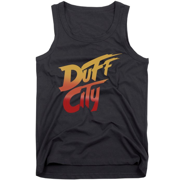 Smug Wearing Duff City Tank Top