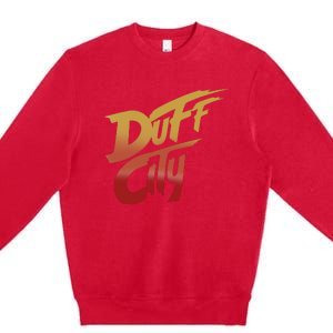 Smug Wearing Duff City Premium Crewneck Sweatshirt