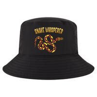 Snake Whisperer Design For Serpent & Reptile Lover Cool Comfort Performance Bucket Hat