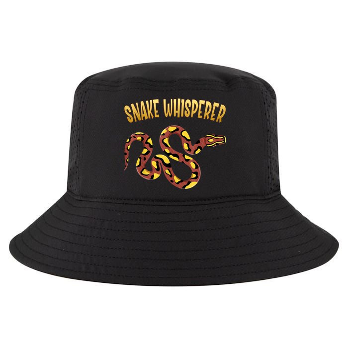 Snake Whisperer Design For Serpent & Reptile Lover Cool Comfort Performance Bucket Hat