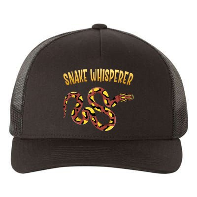 Snake Whisperer Design For Serpent & Reptile Lover Yupoong Adult 5-Panel Trucker Hat