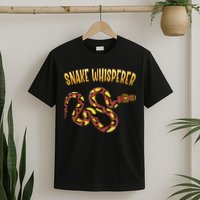 Snake Whisperer Design For Serpent & Reptile Lover T-Shirt