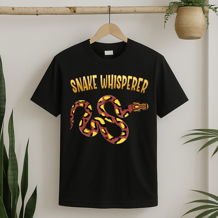 Snake Whisperer Design For Serpent & Reptile Lover T-Shirt