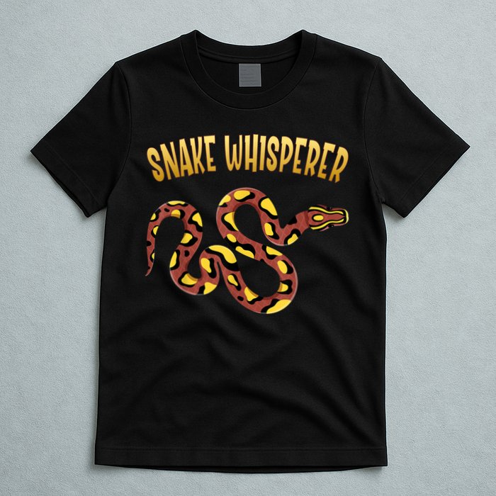 Snake Whisperer Design For Serpent & Reptile Lover T-Shirt