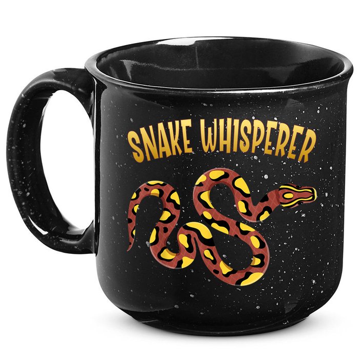 Snake Whisperer Design For Serpent & Reptile Lover 15oz Campfire Ceramic Mug