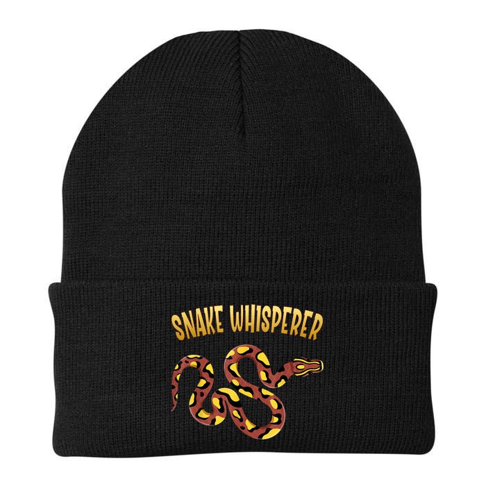 Snake Whisperer Design For Serpent & Reptile Lover Beanie