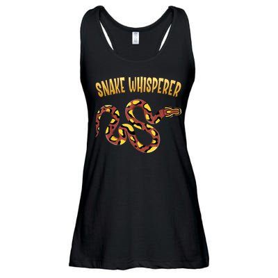Snake Whisperer Design For Serpent & Reptile Lover Ladies Essential Flowy Tank