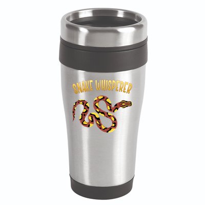 Snake Whisperer Design For Serpent & Reptile Lover 16oz Travel Tumbler