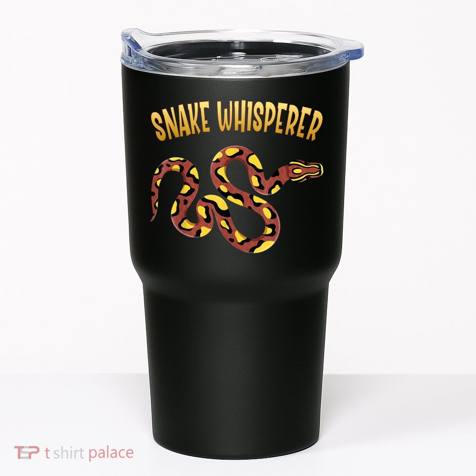 Snake Whisperer Design For Serpent & Reptile Lover Tumbler