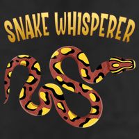Snake Whisperer Design For Serpent & Reptile Lover Large Microfiber Waffle Golf Towel