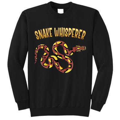 Snake Whisperer Design For Serpent & Reptile Lover Tall Sweatshirt