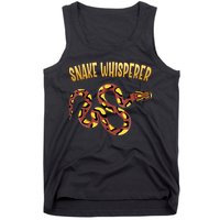 Snake Whisperer Design For Serpent & Reptile Lover Tank Top