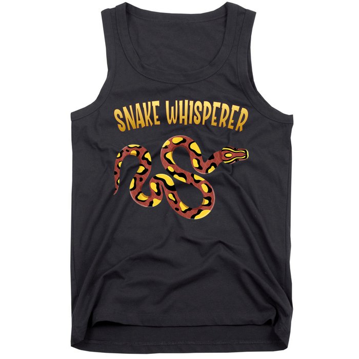 Snake Whisperer Design For Serpent & Reptile Lover Tank Top