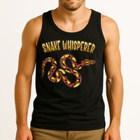 Snake Whisperer Design For Serpent & Reptile Lover Tank Top