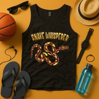 Snake Whisperer Design For Serpent & Reptile Lover Tank Top