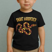 Snake Whisperer Design For Serpent & Reptile Lover Toddler T-Shirt