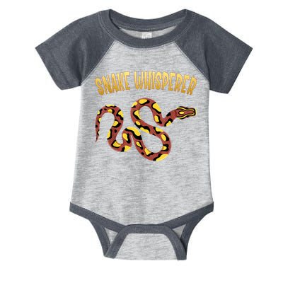 Snake Whisperer Design For Serpent & Reptile Lover Infant Baby Jersey Bodysuit