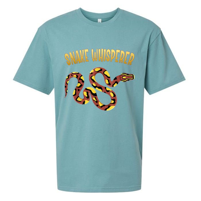 Snake Whisperer Design For Serpent & Reptile Lover Sueded Cloud Jersey T-Shirt