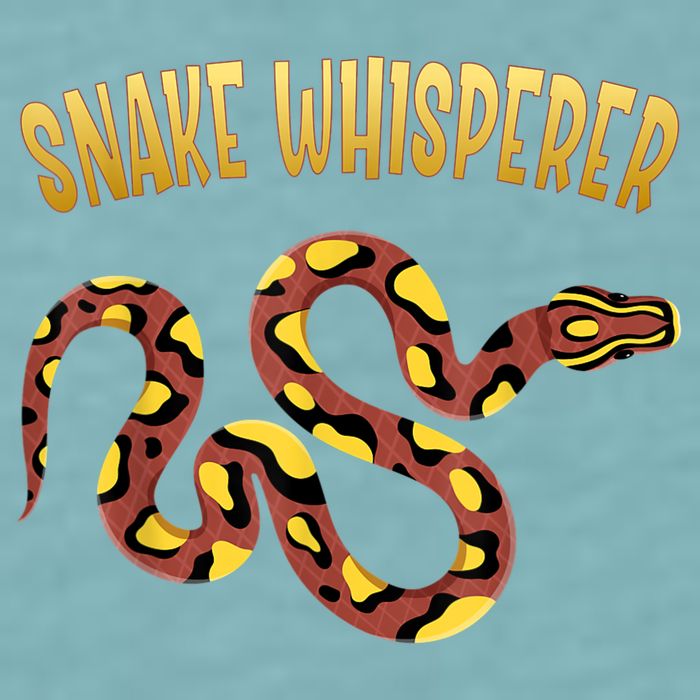 Snake Whisperer Design For Serpent & Reptile Lover Sueded Cloud Jersey T-Shirt