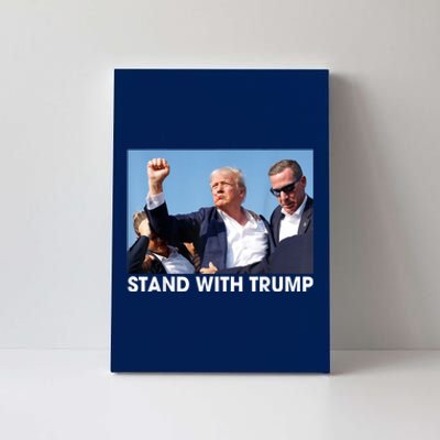 Stand With Donald Trump 2024 Election Canvas