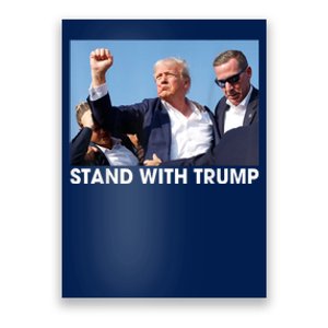 Stand With Donald Trump 2024 Election Poster