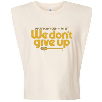 Seattle We Don’t Give Up Garment-Dyed Women's Muscle Tee